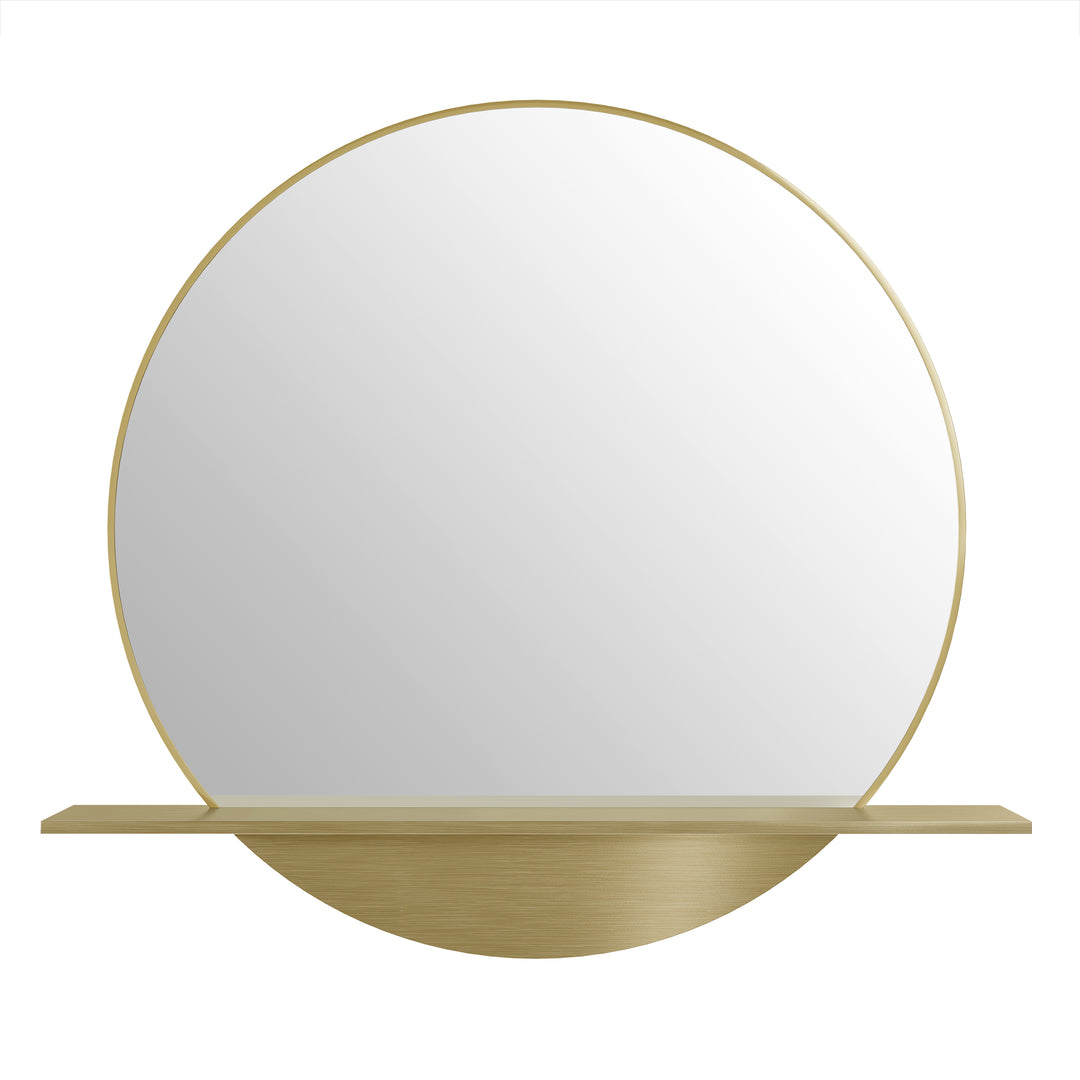Platform 24" Mirror, Radiant Gold
