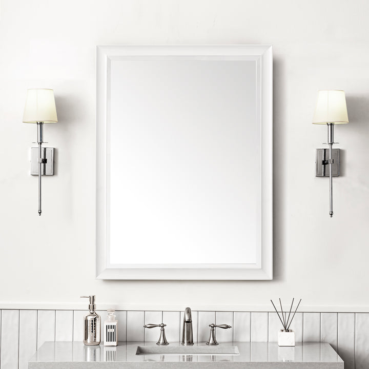 Glenbrooke 30" Mirror, Bright White