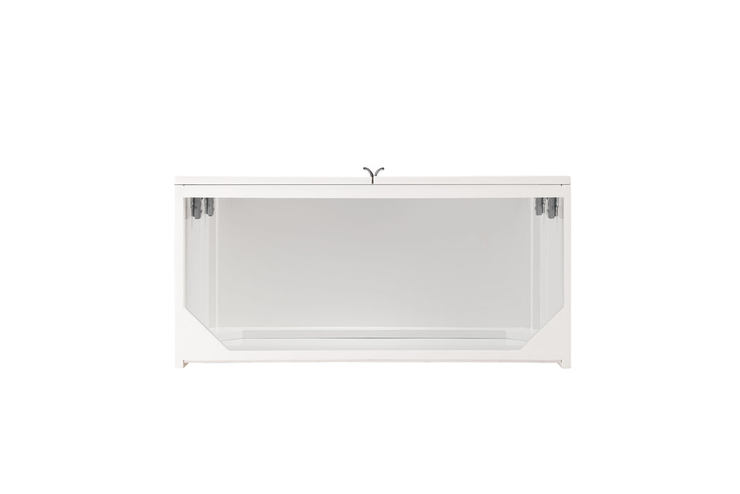 Columbia 31.5" Single Vanity Cabinet, Glossy White