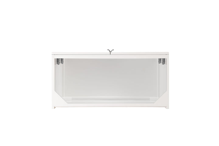 Columbia 31.5" Single Vanity Cabinet, Glossy White