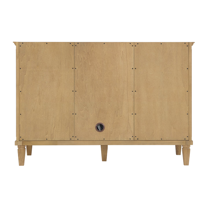 Lorelai 48" Single Vanity, Light Natural Oak w/ 3 CM Parisien Bleu Silestone Top