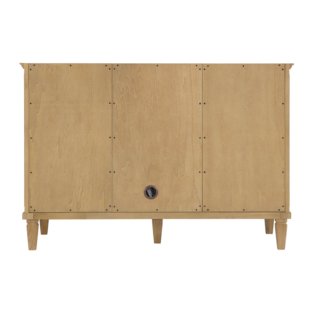 Lorelai 48" Single Vanity, Light Natural Oak w/ 3 CM Eternal Marfil Silestone Top