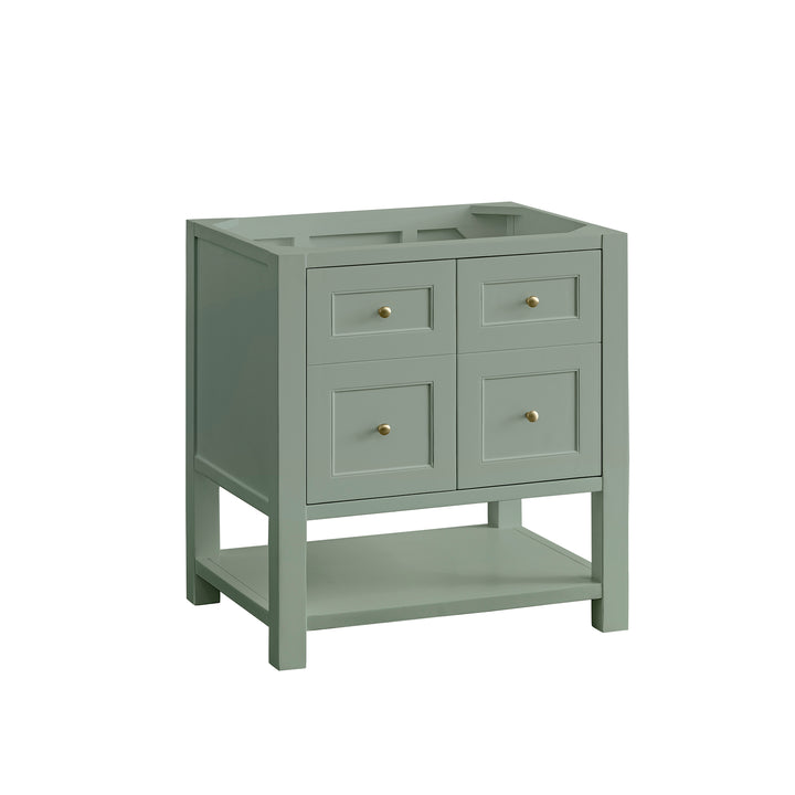Breckenridge 30" Single Vanity Cabinet, Smokey Celadon