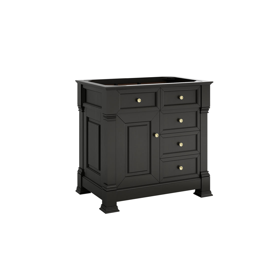 Brookfield 36" Single Vanity, Black Onyx