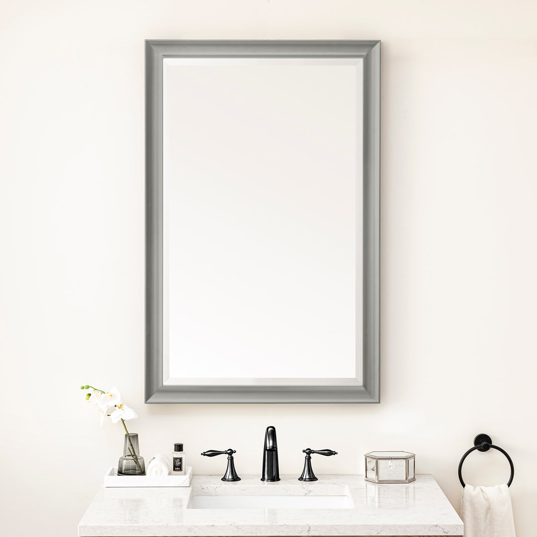Glenbrooke 26" Mirror, Urban Gray