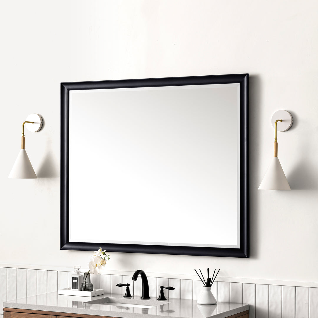 Glenbrooke 48" Mirror, Black Onyx