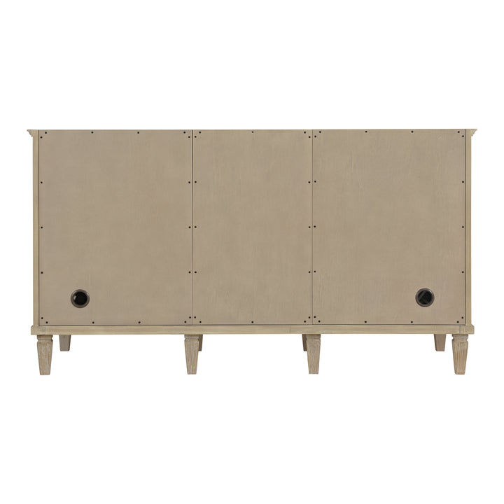 Lorelai 60" Double Vanity, Whitewashed Oak