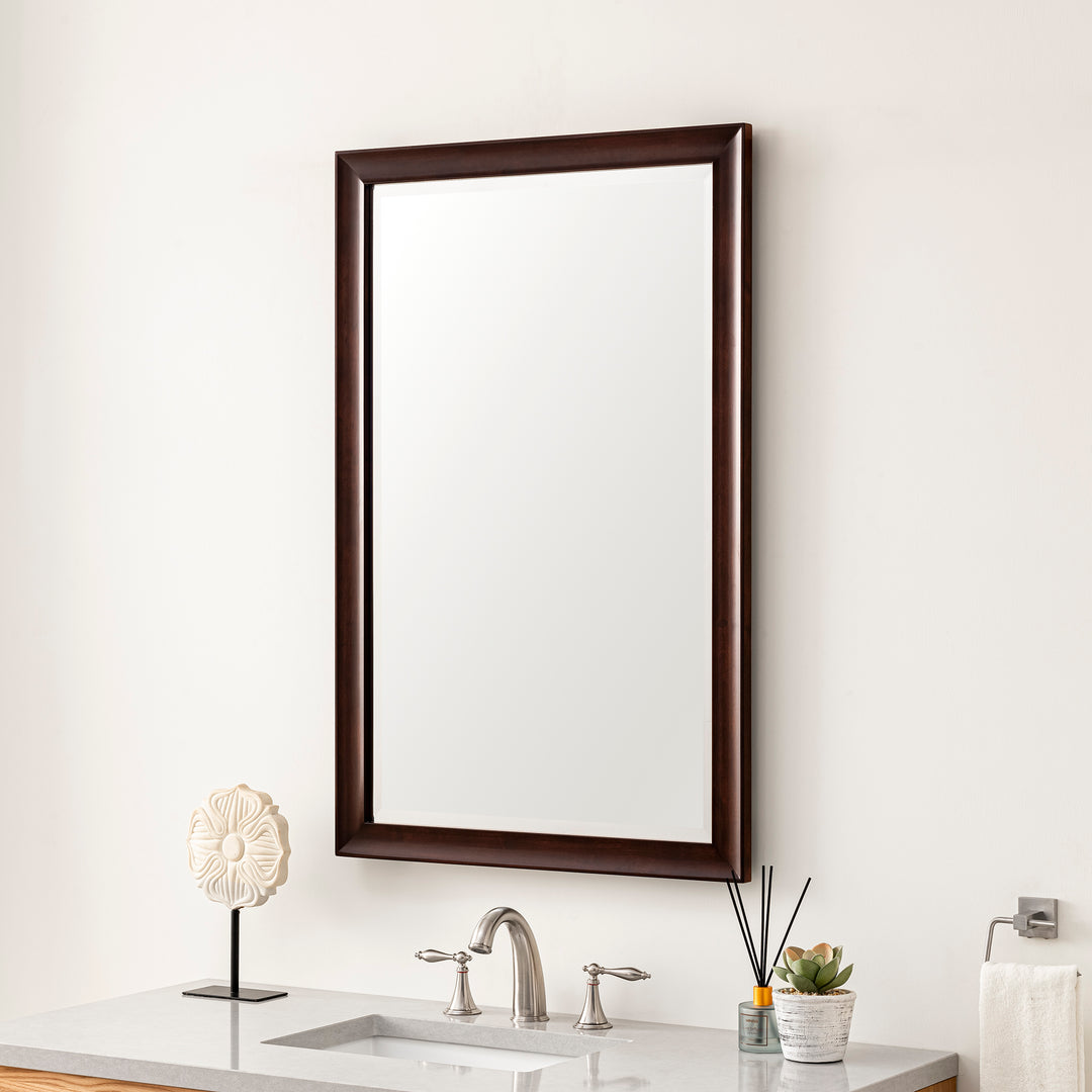Glenbrooke 26" Mirror, Burnished Mahogany