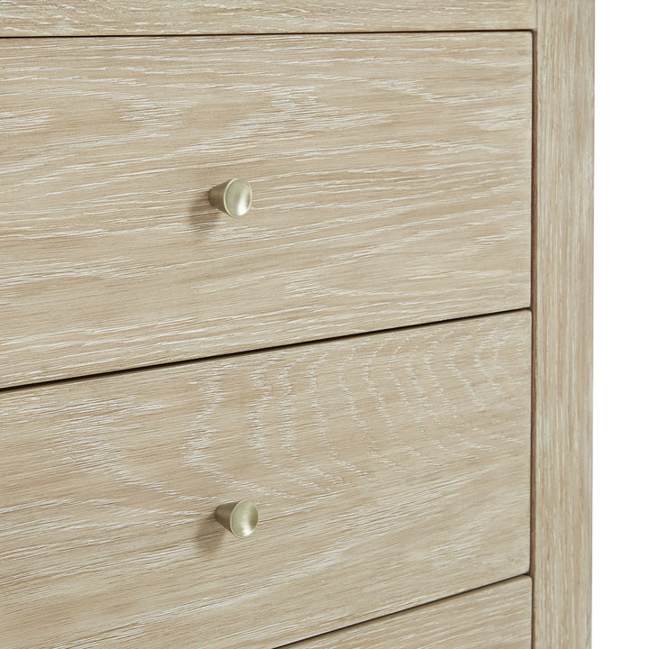 Marigot 48" Single Vanity, Sunwashed Oak w/ 3 CM Eternal Jasmine Pearl Silestone Top w/ FreePower Wireless Charger