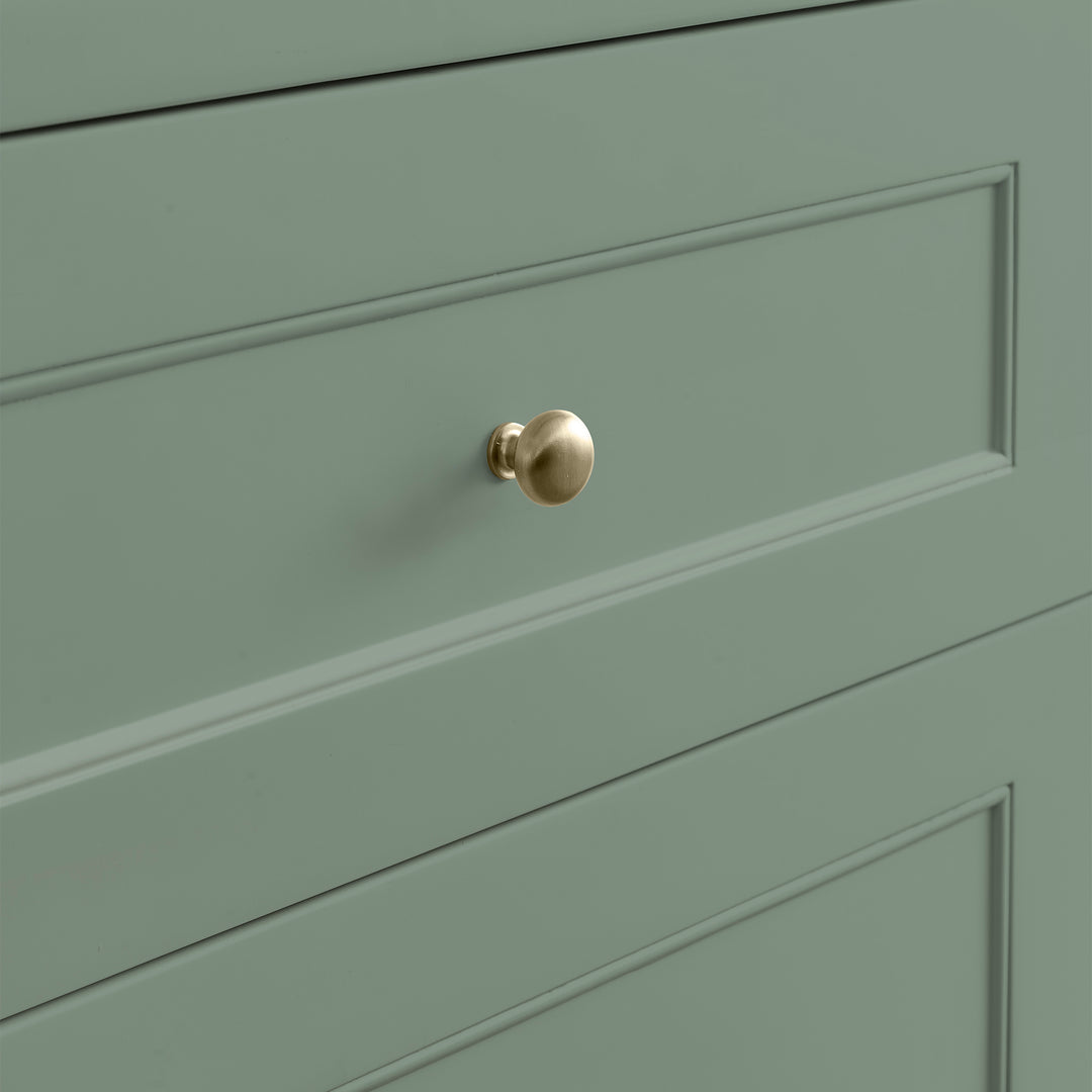 Breckenridge 72" Double Vanity Base Only, Smokey Celadon