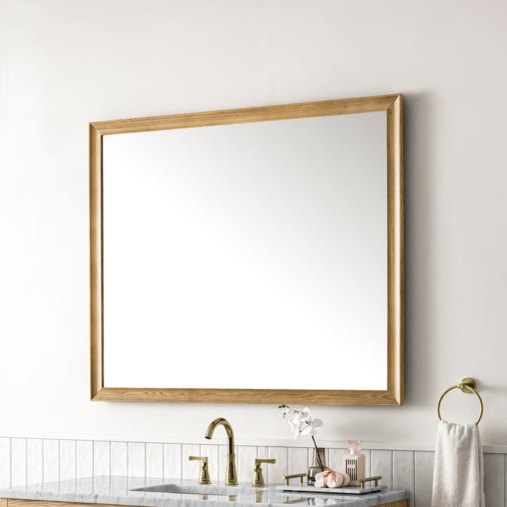 Glenbrooke 48" Mirror, Light Natural Oak