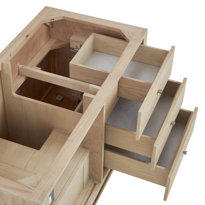 Marigot 48" Single Vanity, Sunwashed Oak