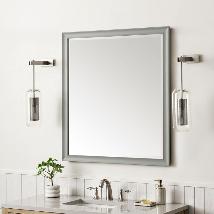 Glenbrooke 36" Mirror, Urban Gray