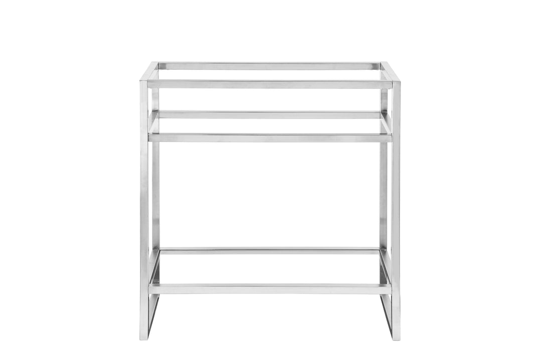 Boston 31.5" Single Console, Brushed Nickel