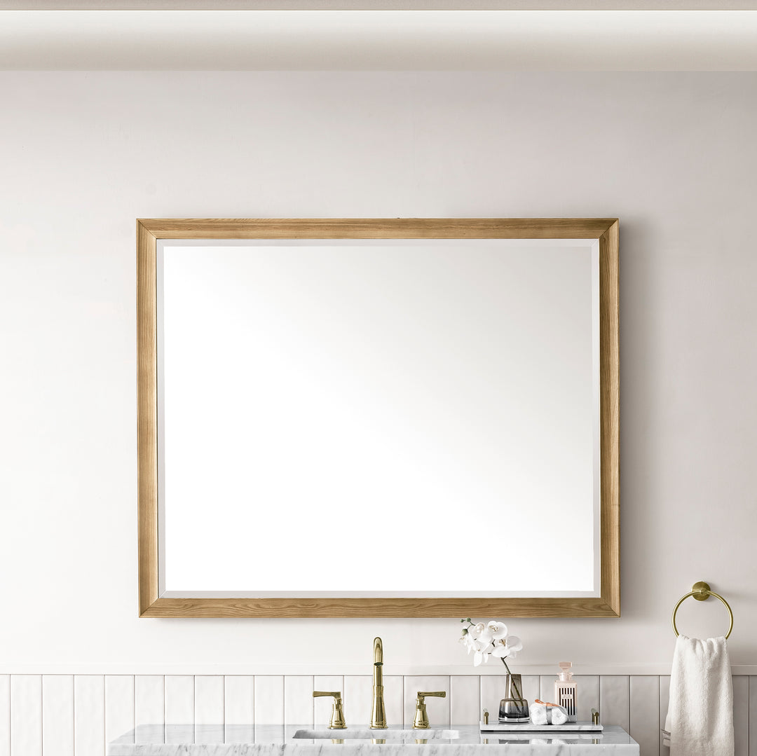 Glenbrooke 48" Mirror, Light Natural Oak