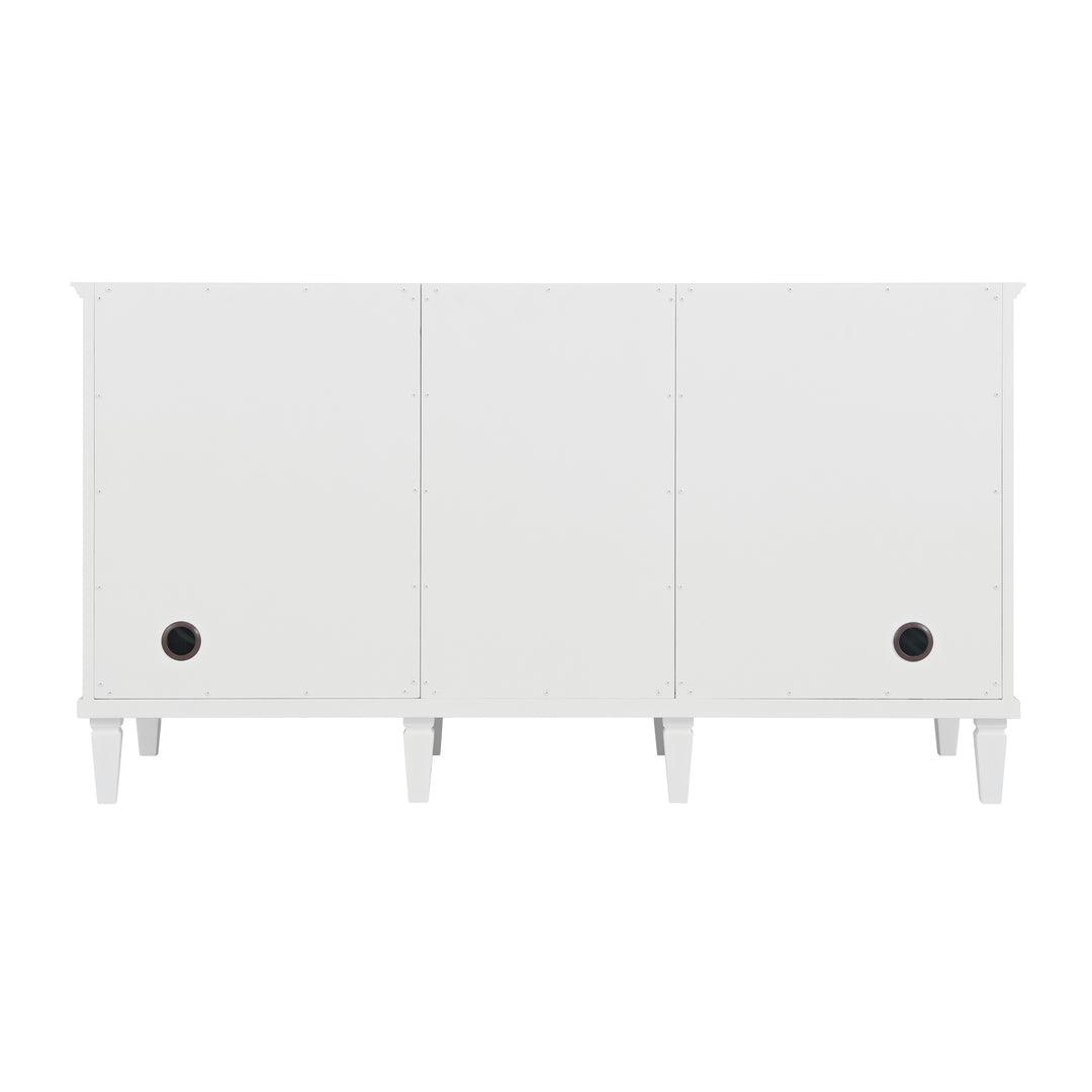 Lorelai 60" Double Vanity, Bright White