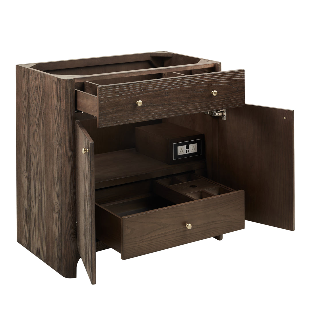 Gracyn 36" Single Vanity, Sable