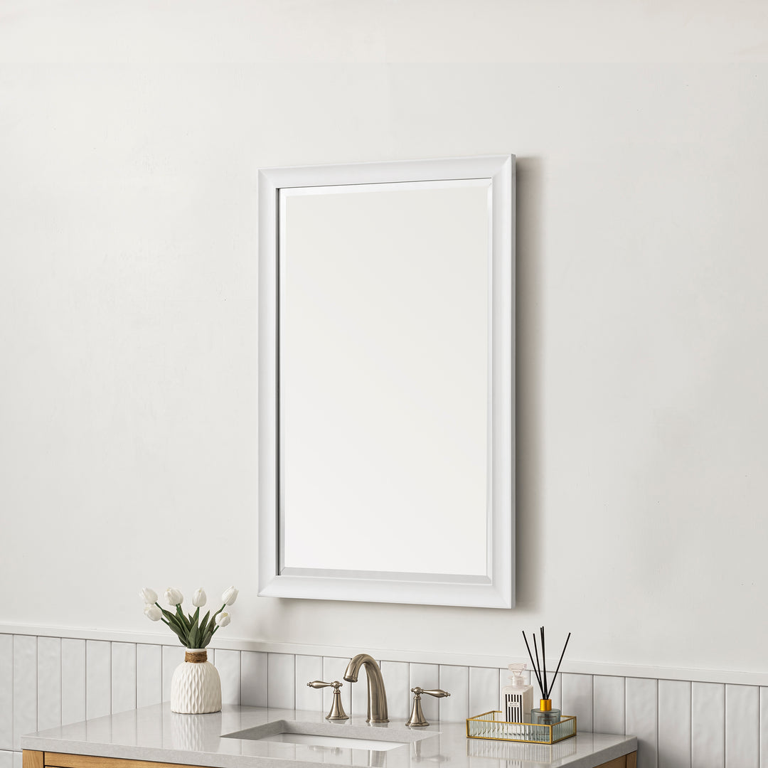 Glenbrooke 26" Mirror, Bright White