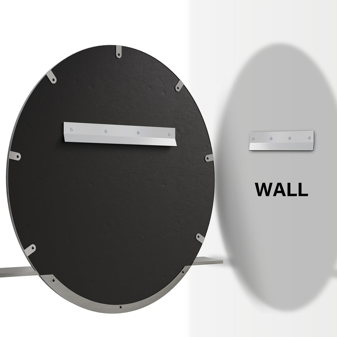 Platform 24" Mirror, Brushed Nickel