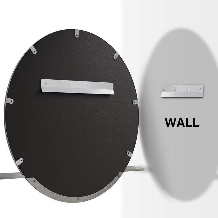 Platform 24" Mirror, Brushed Nickel