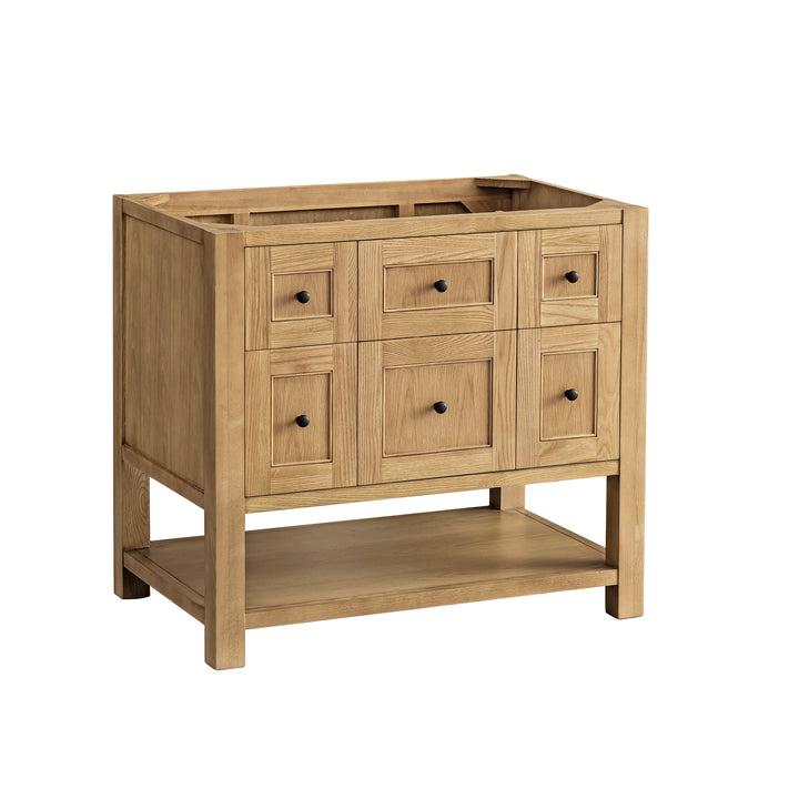 Breckenridge 36" Single Vanity Cabinet, Light Natural Oak
