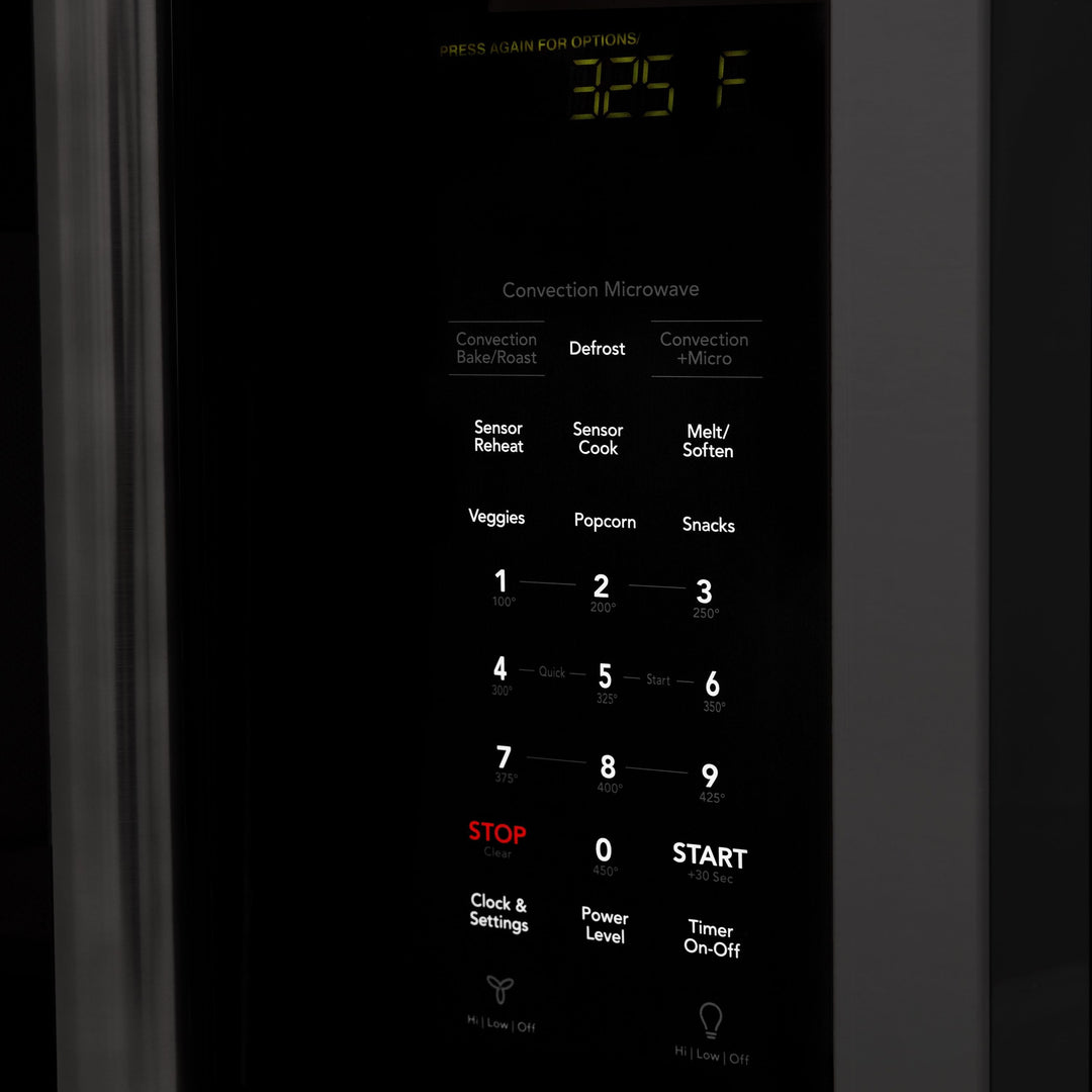 ZLINE Appliance Package - 30" Double Wall Oven, Rangetop, Over The Range Microwave In Black Stainless