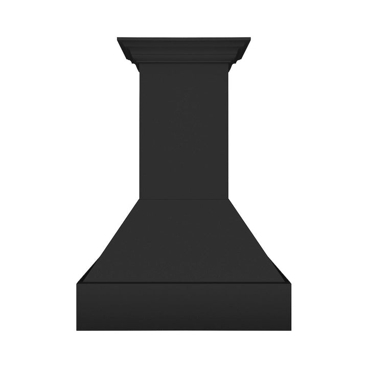 ZLINE 36 in. Wooden Wall Mount Range Hood in Rustic Black Finish (355CC-36)