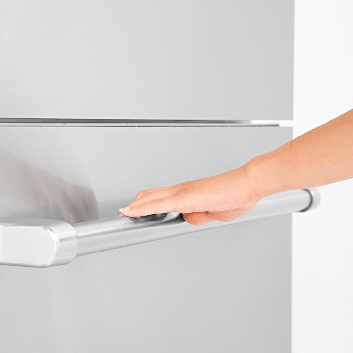 ZLINE 60 In. 32.2 cu. Ft. Panel Ready Built-In 4-Door French Door Refrigerator with Stainless Steel Handles, RBIV-60-SS