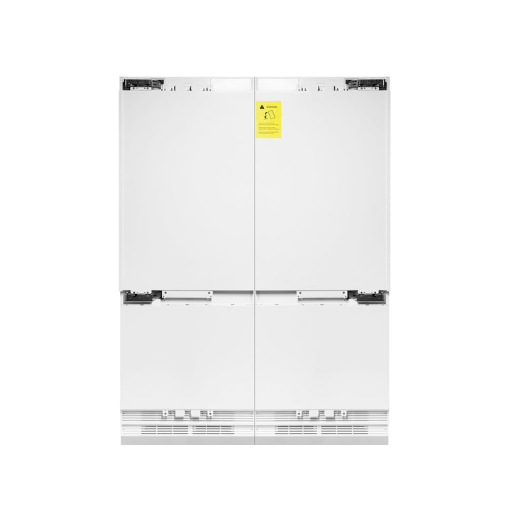 ZLINE 60 In. 32.2 cu. Ft. Panel Ready Built-In 4-Door French Door Refrigerator with Internal Water and Ice Dispenser, RBIV-60