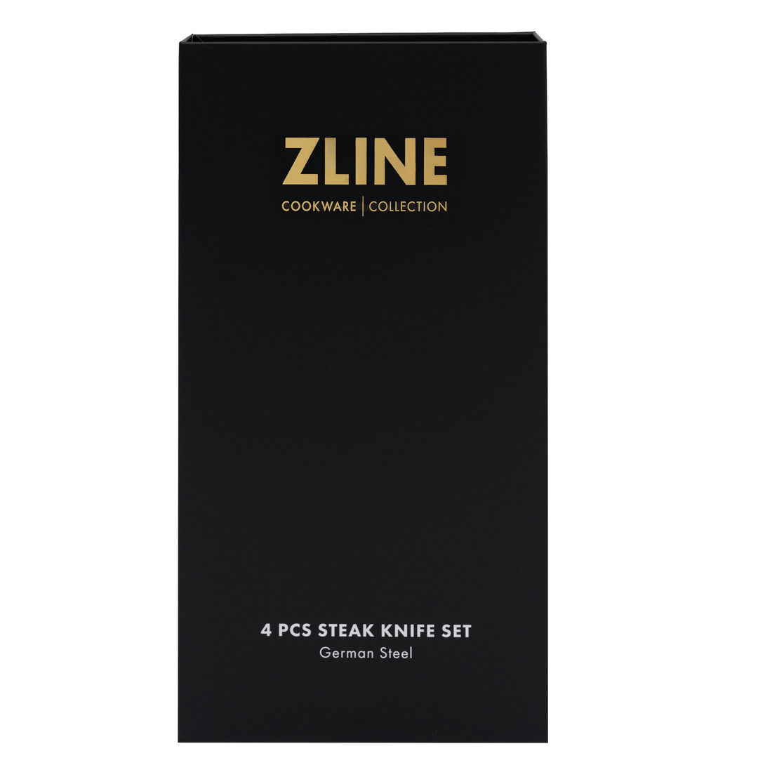 ZLINE 4-Piece Professional German Steel Steak Knife Set (STK-GS-4)