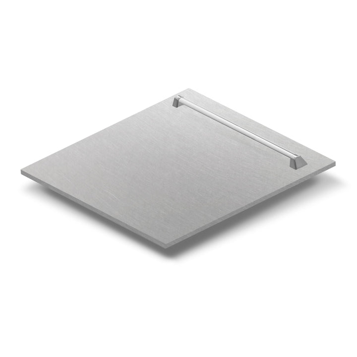 ZLINE 24" Monument Dishwasher Panel in Fingerprint Resistant Stainless Steel with Traditional Handle (DPMT-SN-24)