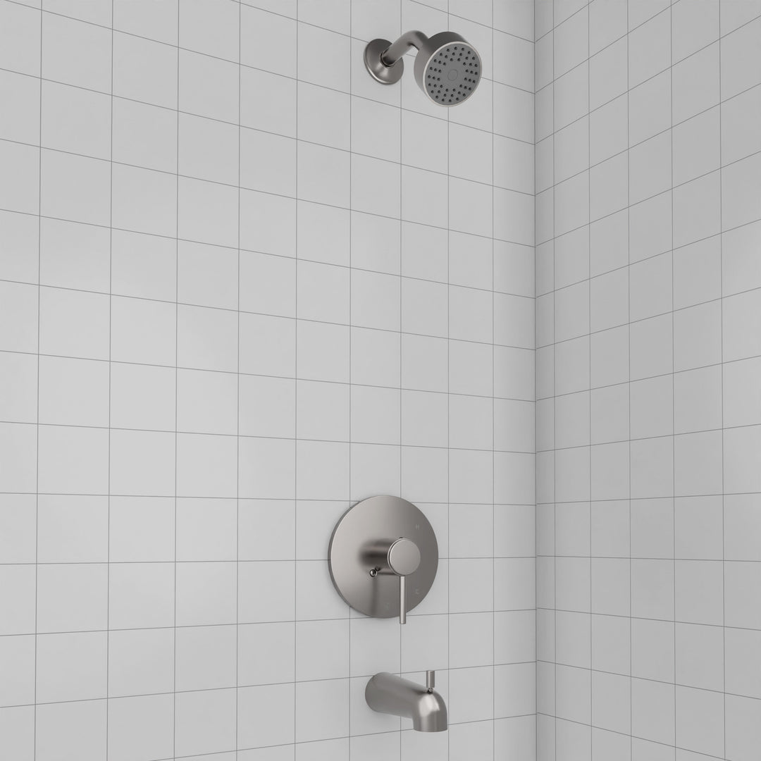 ZLINE Palisades Elegant Shower System in Brushed Nickel (RBCN1-SHS-BN)