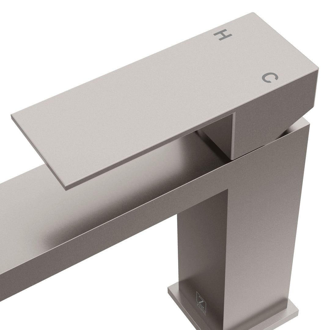 ZLINE Palisades Modern Single Handle Bath Faucet in Brushed Nickel (RBCN2-BF-BN)