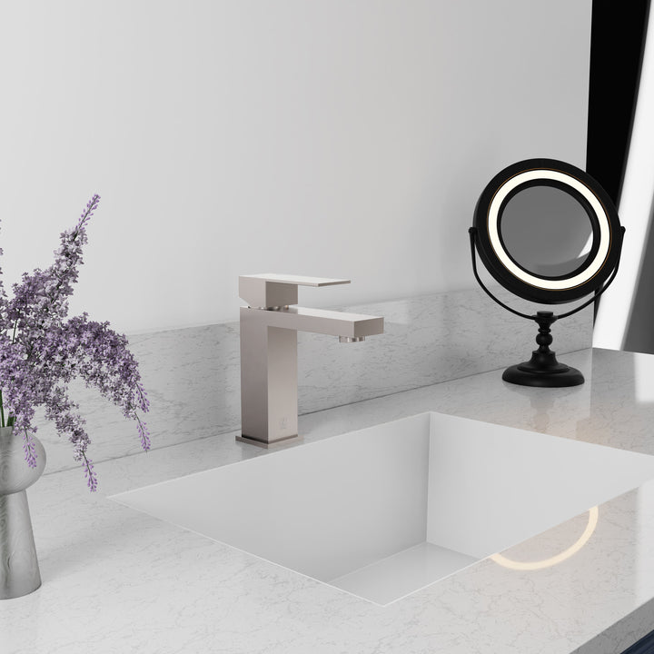 ZLINE Palisades Modern Single Handle Bath Faucet in Brushed Nickel (RBCN2-BF-BN)