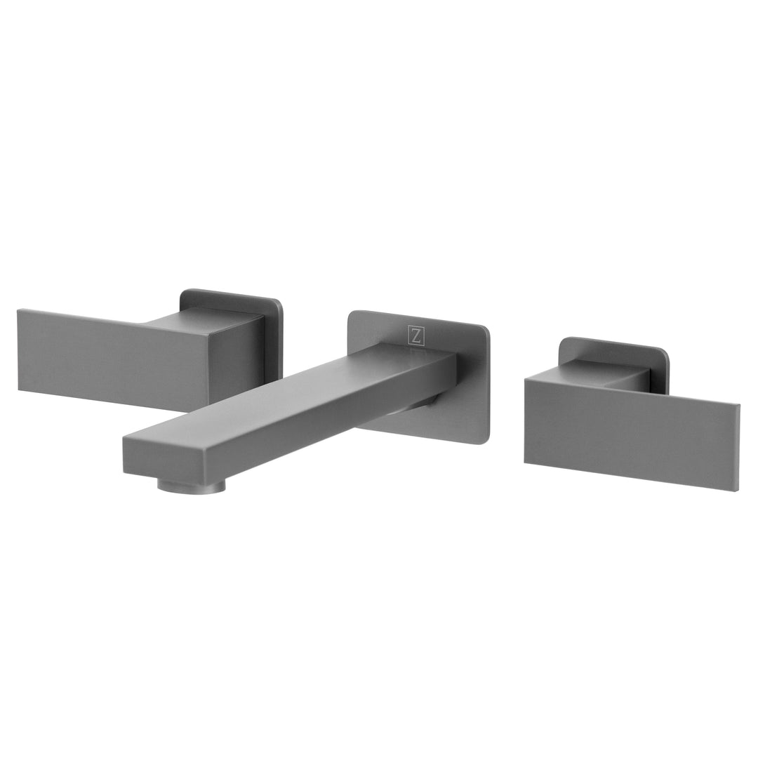 ZLINE Bliss Wall Mount Bath Faucet in Gun Metal (BLS-BFW-GM)