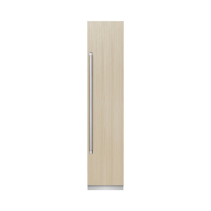 ZLINE 18 in. 8.6 cu. ft. Panel Ready Right Hinge Column Freezer with Graphite Gray Interior (RBCFVR-18)