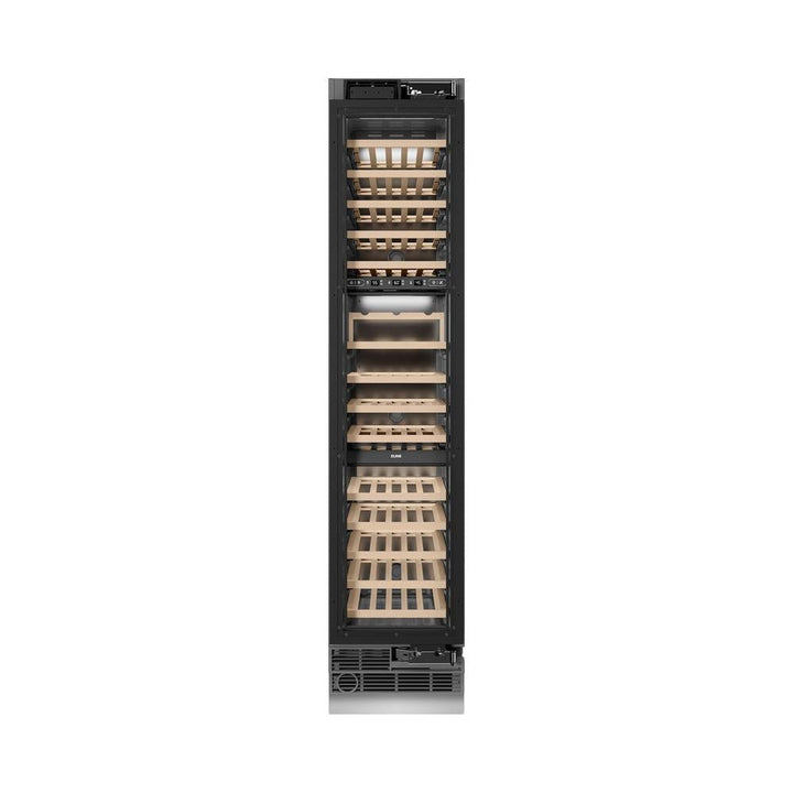 ZLINE 18 in. 9.0 cu. ft. Triple Zone 68 Bottle Panel Ready Right Hinge Column Wine Cooler (RBCWVR-18)