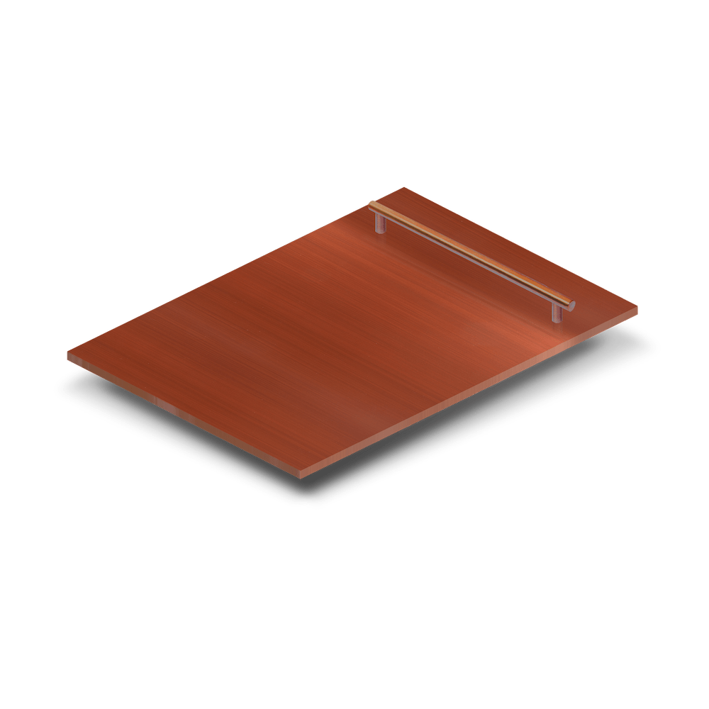 ZLINE 18 in. Dishwasher Panel in Copper with Modern Handle (DP-C-18)