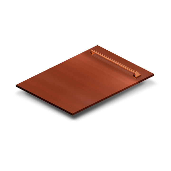 ZLINE 18 in. Dishwasher Panel in Copper with Traditional Handle (DP-C-H-18)