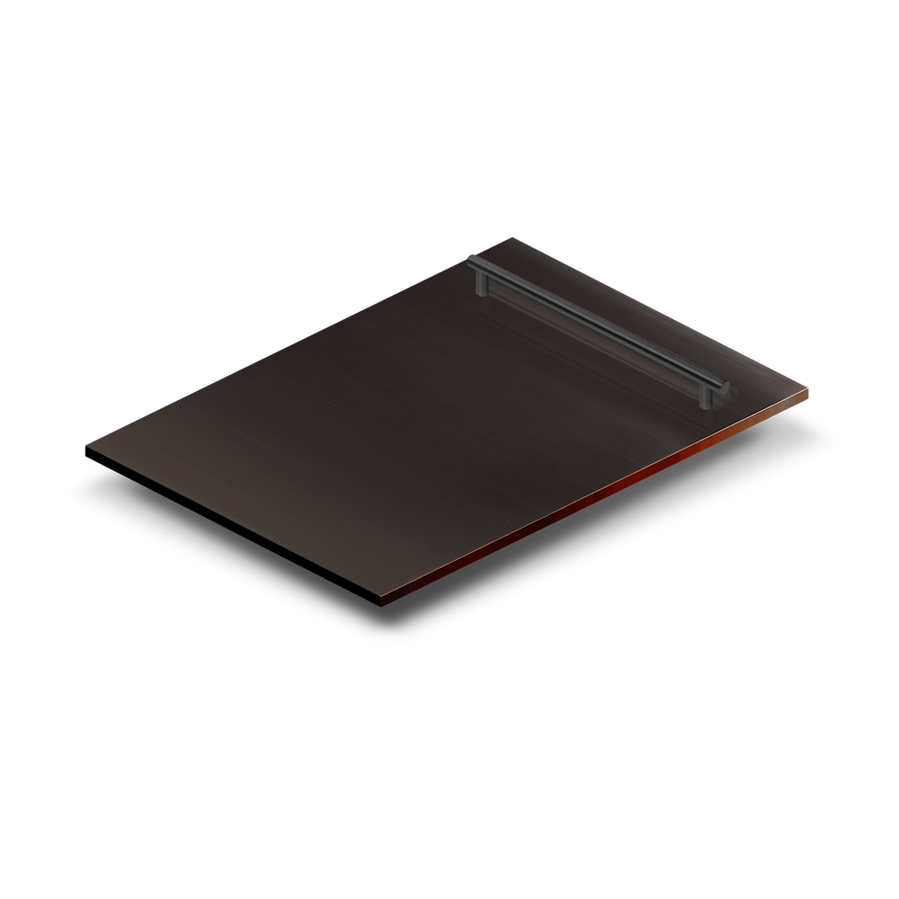 ZLINE 18 in. Dishwasher Panel in Oil Rubbed Bronze with Modern Handle (DP-ORB-18)