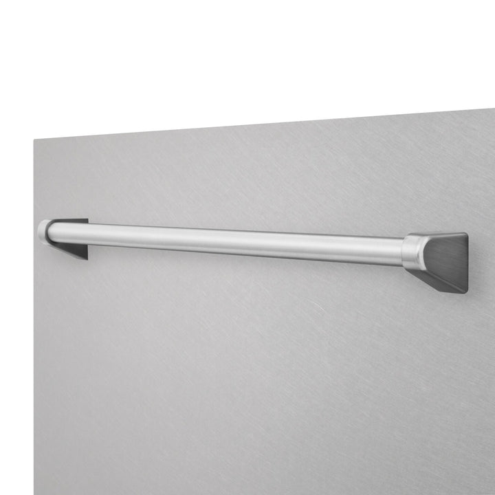 ZLINE 18 in. Tallac Series 3rd Rack Top Control Dishwasher with Satin Stainless Steel Panel and Stainless Steel Tub, 51dBa (DWV-SN-18)