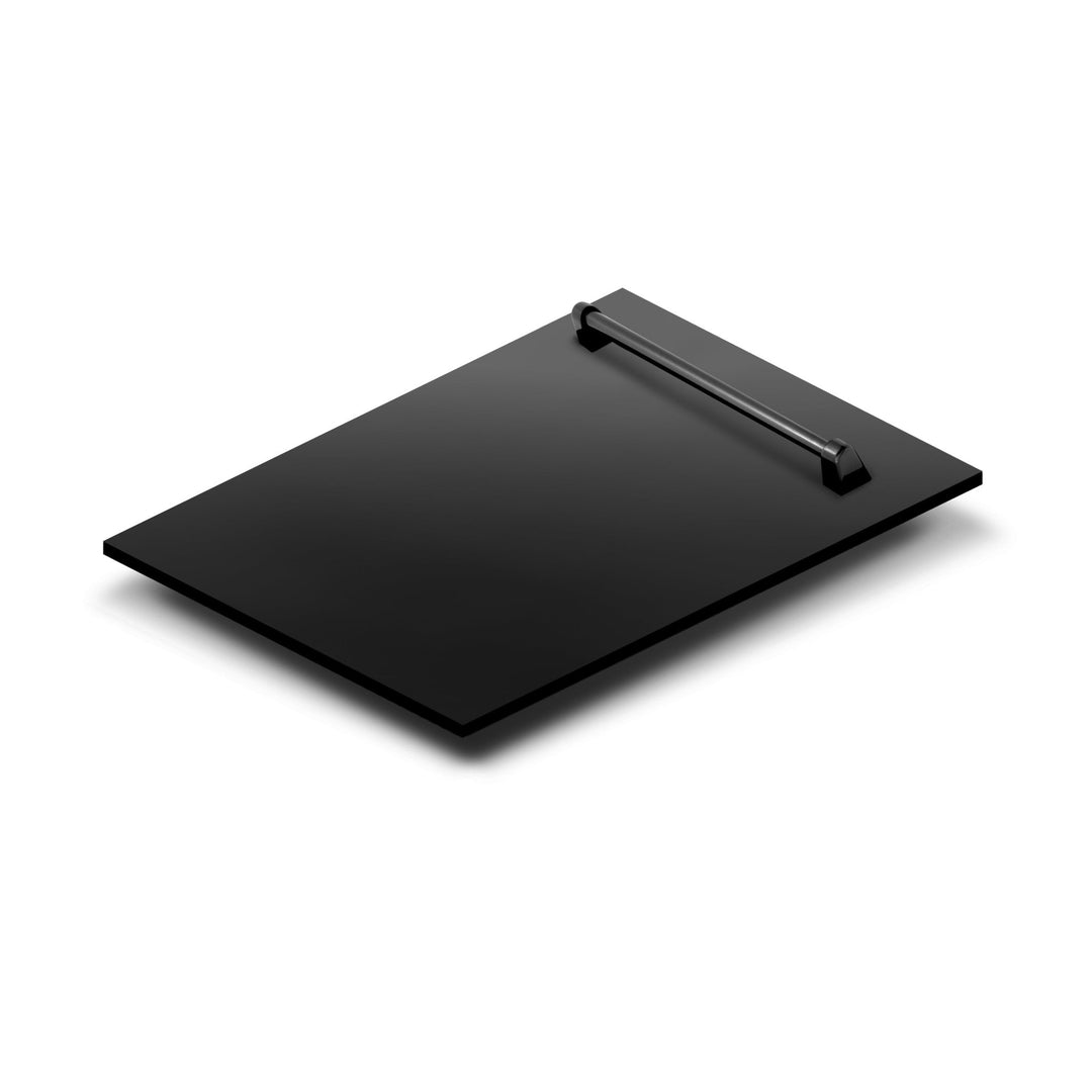 ZLINE 18" Tallac Dishwasher Panel in Black Stainless Steel with Traditional Handle (DPV-BS-18)