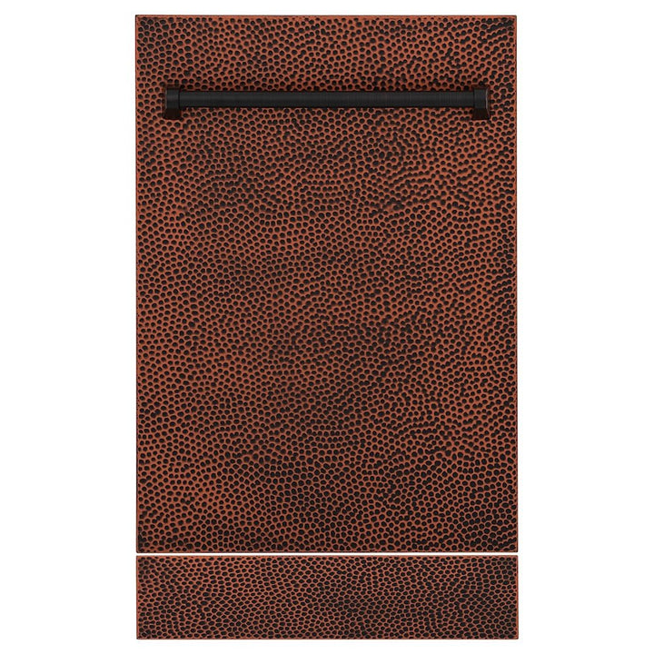 ZLINE 18" Tallac Dishwasher Panel in Hand-Hammered with Traditional Handle (DPV-HH-18)