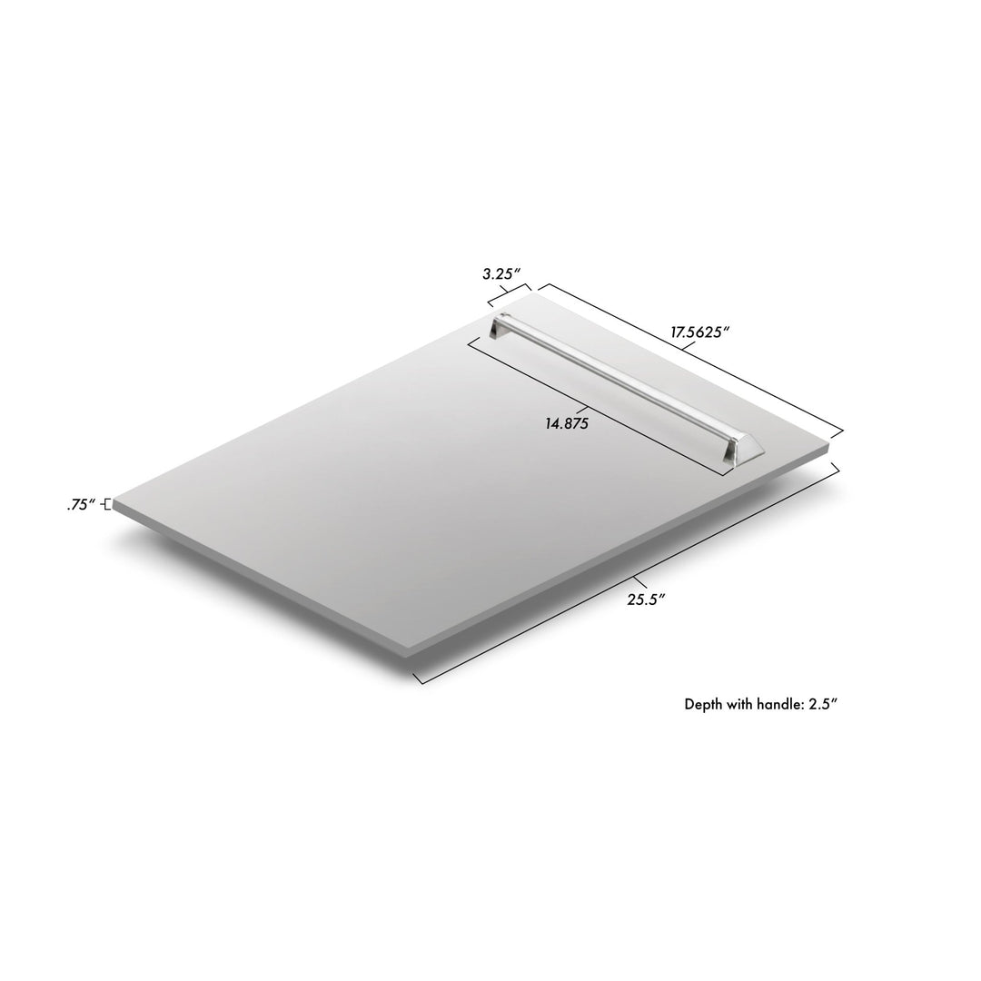 ZLINE 18" Tallac Dishwasher Panel in Stainless Steel with Traditional Handle (DPV-304-18)