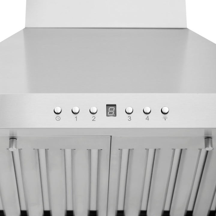 ZLINE 24 in. Convertible Vent Wall Mount Range Hood in Stainless Steel, KB-24