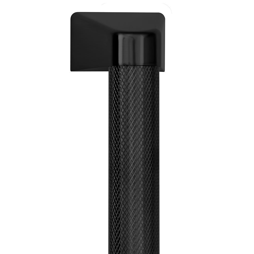 ZLINE 24 in. Microwave Helix Handle (Set of 1) in Black Stainless Steel (MWHZ-24-K-BS)