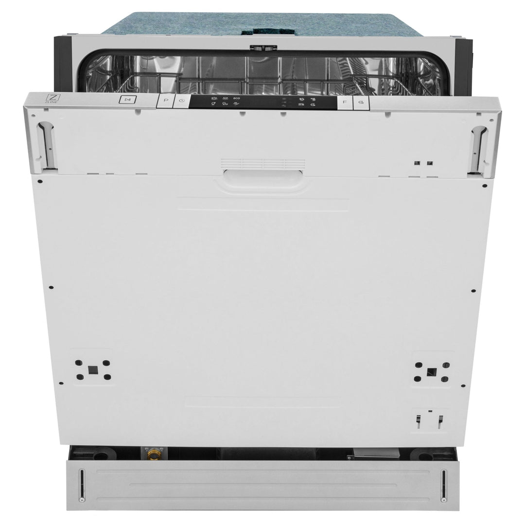ZLINE 24 in. Top Control Dishwasher in Custom Panel Ready with Stainless Steel Tub, DW7713-24