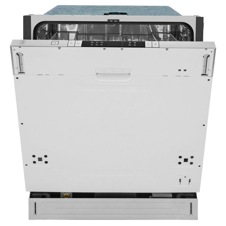 ZLINE 24 in. Top Control Dishwasher in Custom Panel Ready with Stainless Steel Tub, DW7713-24