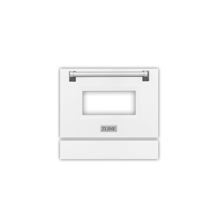 ZLINE 24 in. White Matte Range Door for RA and RG and RAIND Models (RA-DR-WM-24)