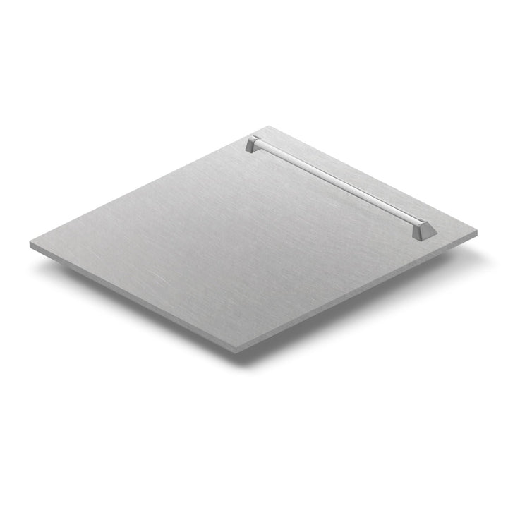 ZLINE 24" Monument Dishwasher Panel in Fingerprint Resistant Stainless Steel with Traditional Handle (DPMT-SN-24)